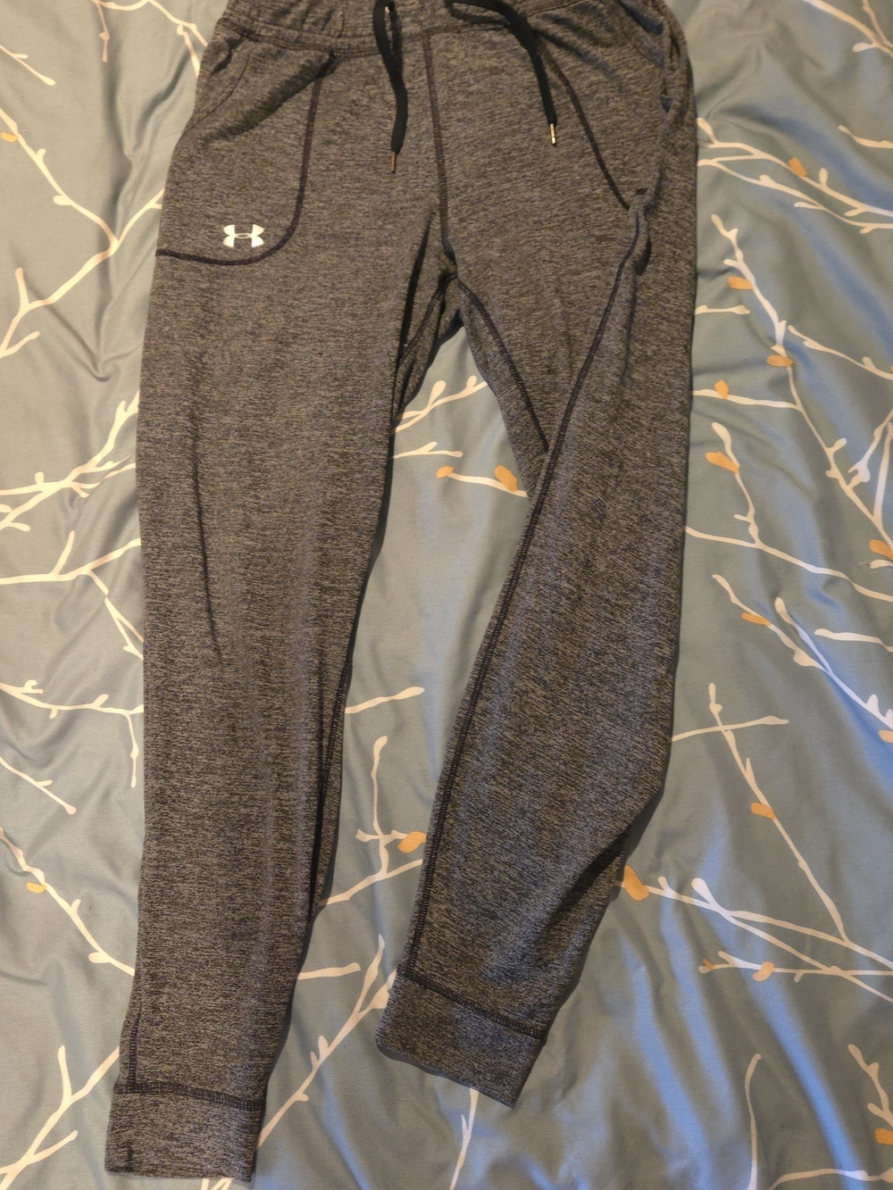 Under Armour Gray Heather Jogger Sweatpants Size Small - Picture 3 of 14